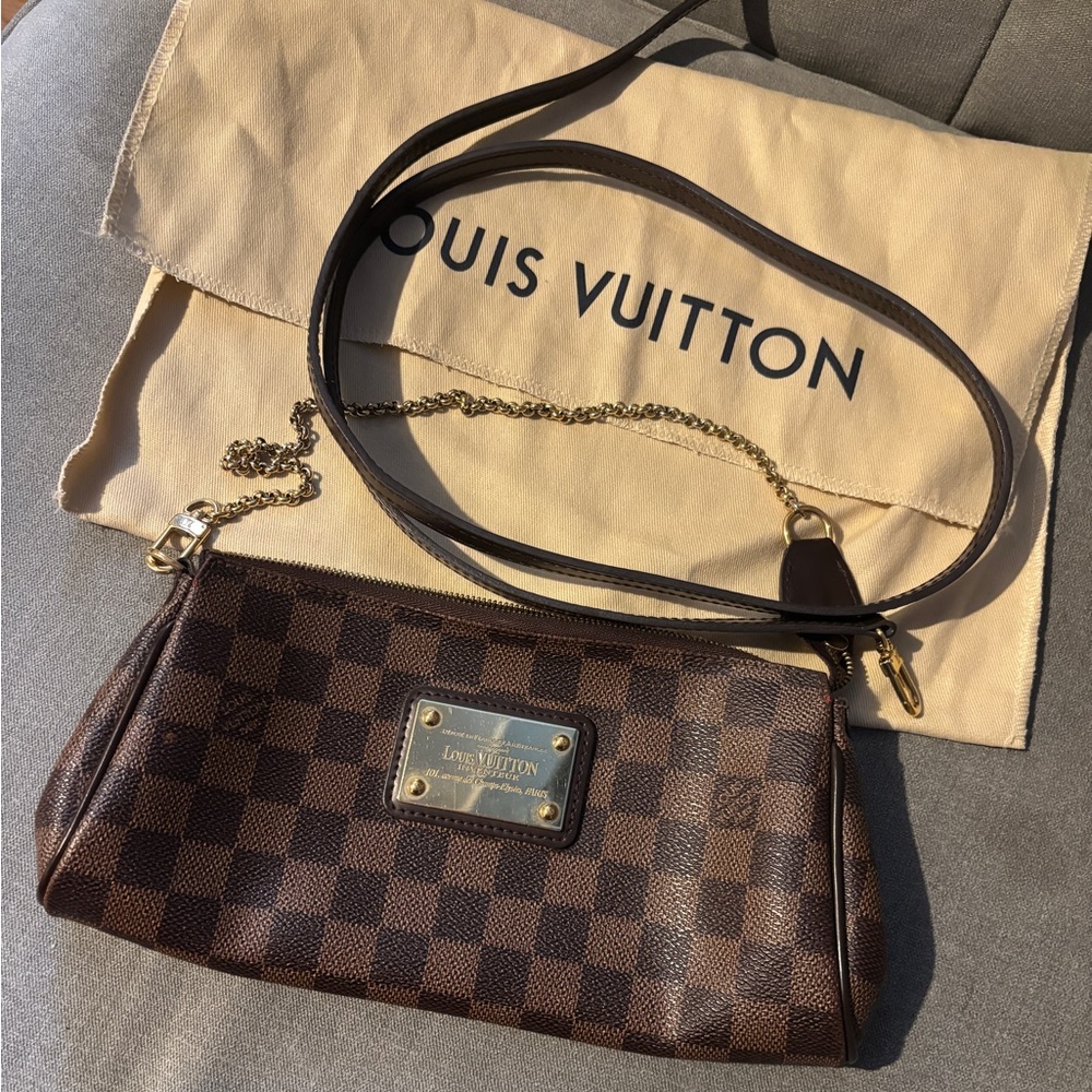 Louis Vuitton Eva Damier Ebene Clutch sophie - Picture 2 of 11